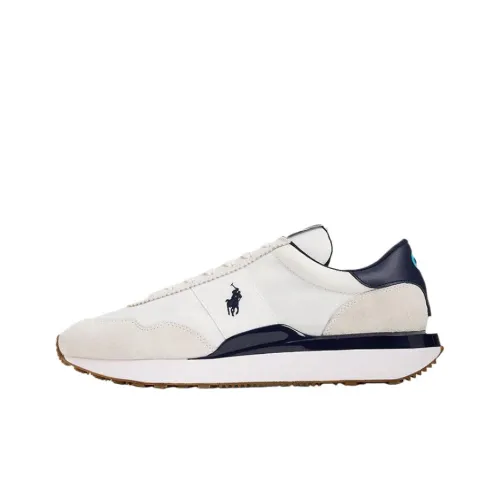 Polo Ralph Lauren Train 89 Low Топ Повседневная обувь Унисекс Белый