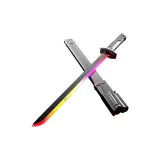 Синцзи Искра Битва Лезвие-Тусклый Звездный Серый [80CM+Бег Лошадь Свет+Спрей+Искра Особый Эффект]