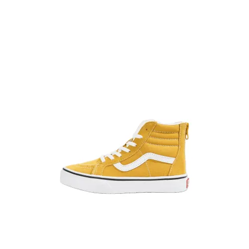 VANS SK8 HI Обувь для малышей Желтый Infant и Toddler
