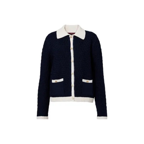 GUCCI FW25 Трикотаж Женский Морской Синий