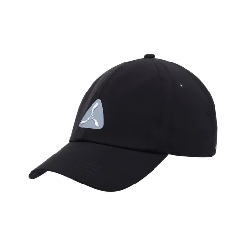 LI NING 1990 Полиэстер Кепки Мужские Черные