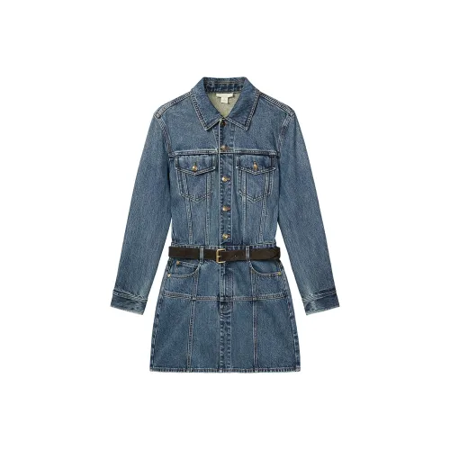 Miss Sixty Длинное платье с длинными рукавами женское