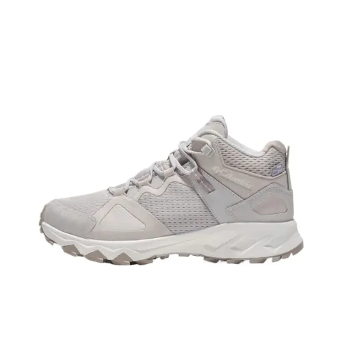 Columbia Peakfreak Амортизация Водонепроницаемый Поддержка MID Топ Альпинизм Походная обувь Женские Хаки