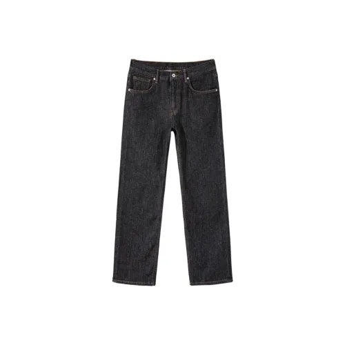 DKRVT Черный Серый [Упаковка] Мужские Джинсы