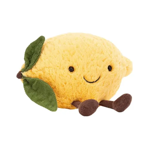 JELLYCAT Fun Food Collection Лимон Куклы Плюшевая кукла 12см 22см Высота