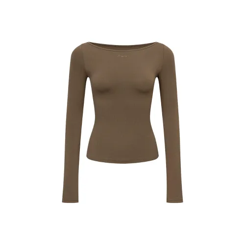 Ariseism Дизайн Inspired Длинный рукав Т-рубашка Женская AUTUMN Girl Hot Облегающий крой Топ Женский