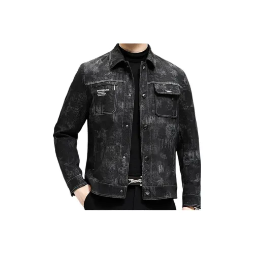 OGQG Черные Мужские Куртки