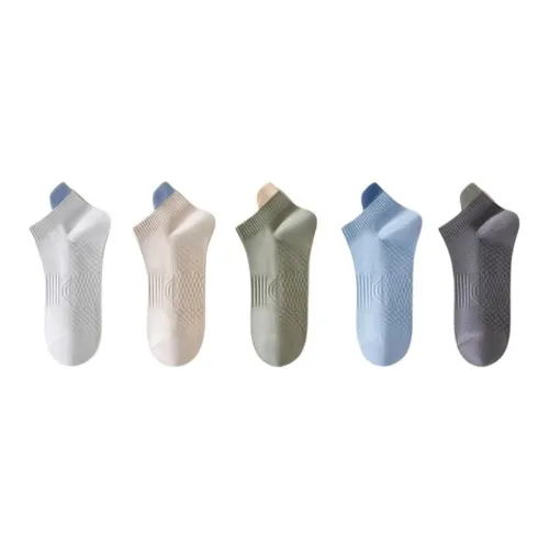 MIIOW No Show Носки Мужские упаковка из 5 пар