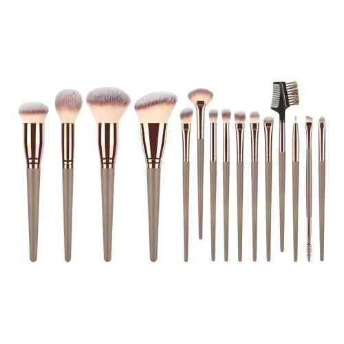 Paimai Duo Новичок Кофе 15 шт Набор кистей для макияжа Одежда Мягкий