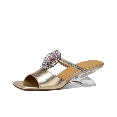 JESSICA SOPHIA Слипоны Женские Золотые