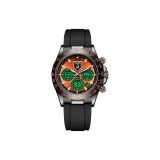 Черно-оранжевый