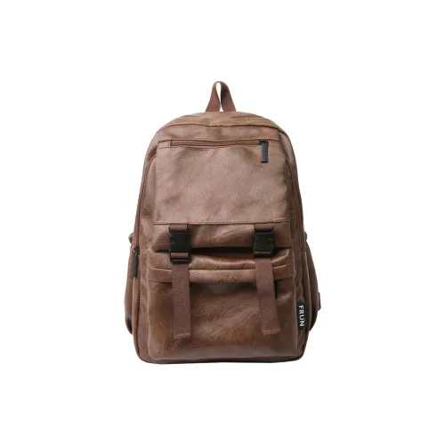 Single Warehouse ПУ (полиуретан) Сетчатая панель Рюкзак Стандартный Унисекс Коричневый Черный