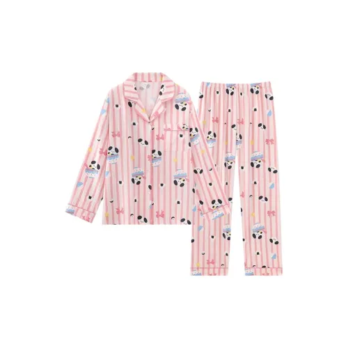 WANANNI Pink Women's Pajama Sets