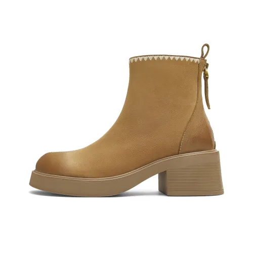 teenmix Скандинавские Вязаные Тканевые Ботинки Ботильоны 5,5 см Женские