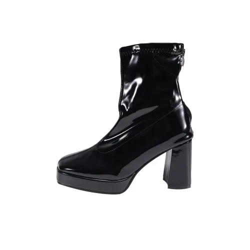 Yang Nianhua Ботильоны Женские Черные