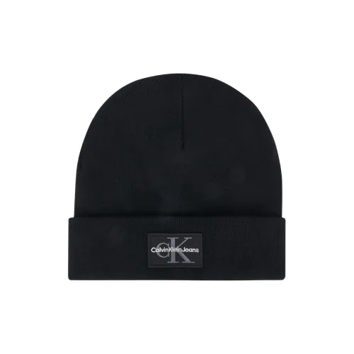CALVIN KLEIN Хлопок Шапки-бини Унисекс Космический Черный
