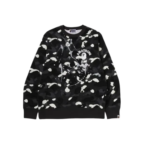 A BATHING APE Городской CAMO FW25 Толстовка Мужской