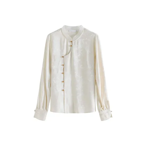 FANSILANEN Абрикос Женские Рубашки