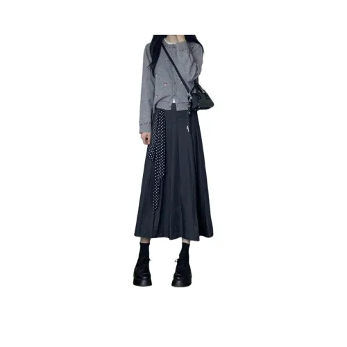 MORii Серый Женские Комплекты с Юбкой