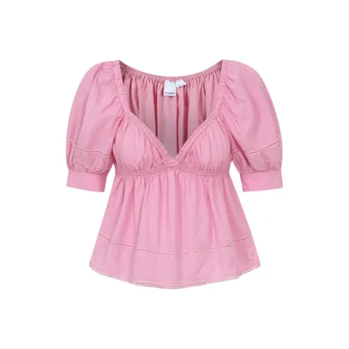 PINKO Розовые Женские Рубашки