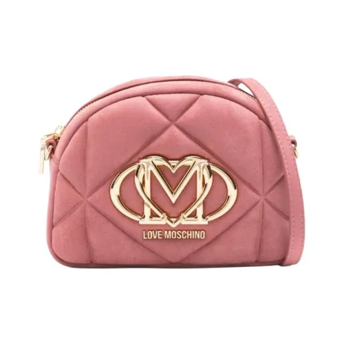 LOVE MOSCHINO Полиэстер Сумка через плечо Женская Розовая