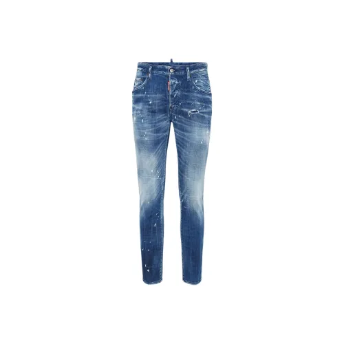 DSQUARED 2 Blue Men's Jeans DSQUARED 2 Синий Мужской Джинсы
