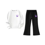 Careful Сердце/Белый+Черный Брюки