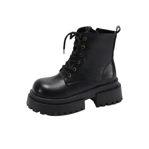 Puppytown Короткий Мартин Boot 6 см Женские Черный