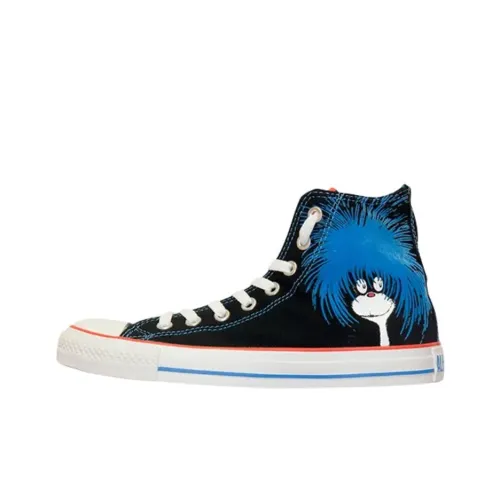 DR. Seuss x Converse Chuck Taylor All Star High Топ Кеды Унисекс Черный Синий