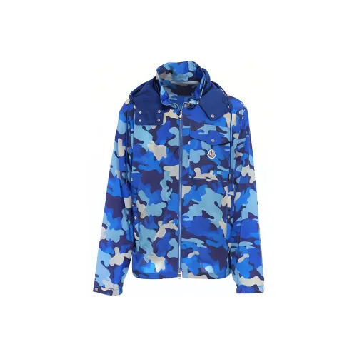 MONCLER Куртки и Пальто Мужской Синий