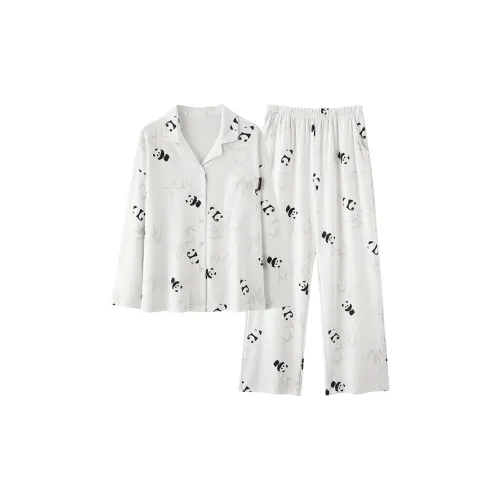 Pretty lady Белый Женский комплект пижам