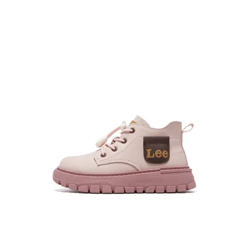 LEE KIDS Анти-KICK и Устойчивые к Износу MID Топ Детские кожаные сапоги Детские