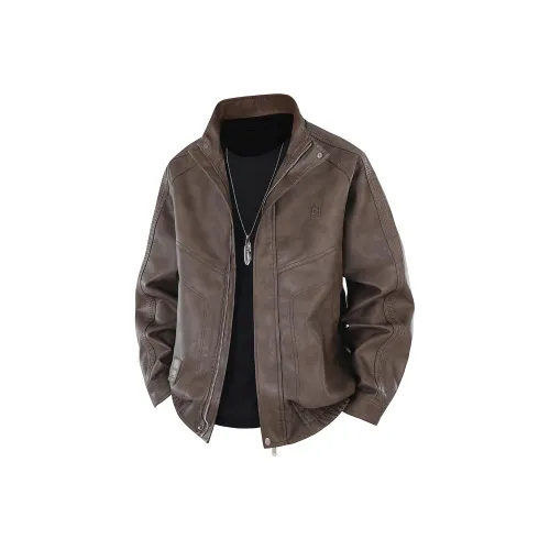 FASTFISH Унисекс Кожаные куртки