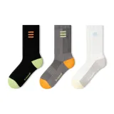 Чёрный + Серый + Белый - 3 упаковки