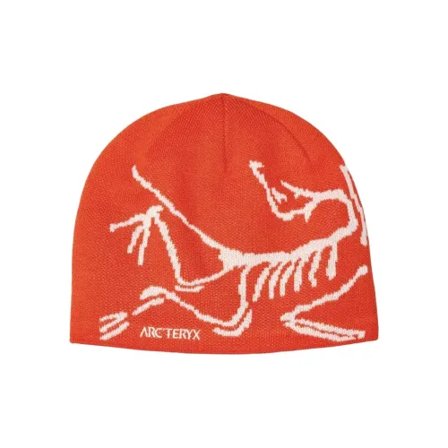 Arcteryx Полиамид Шапки-бини Мужской Династия Красный