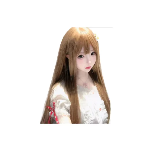 Northward Incline Love Cycle Женская парик 85 см Lolita японский стиль JK черный длинный прямой Net Red bean стиль