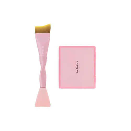 MSQ Двойная Голова Рыбка Ласточкин хвост Тональная основа Щетка And Маска для лица Щетка с Плоский носок Дизайн