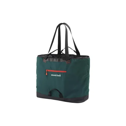 MONTBELL Нейлоновая сумка среднего размера унисекс темно-зеленая