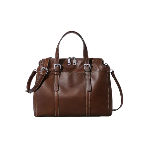 OUBOTE Корова Кожа Одно Плечо Сумка Женская Винтаж Коричневый Черный