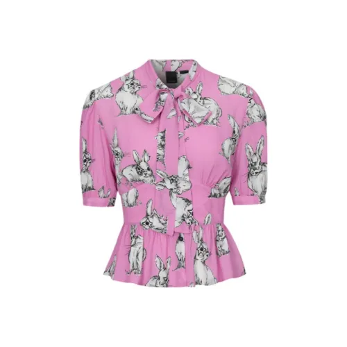 PINKO Розовые Женские Рубашки
