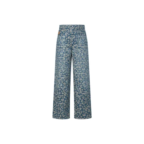 LOUIS VUITTON x NIGO FW25 Джинсы Мужской