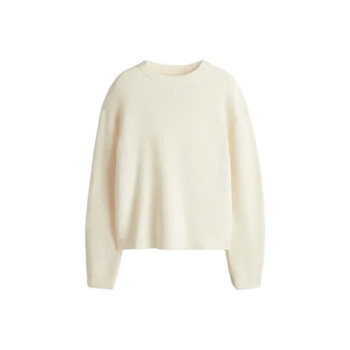 H&M Кремовый Женский Трикотаж