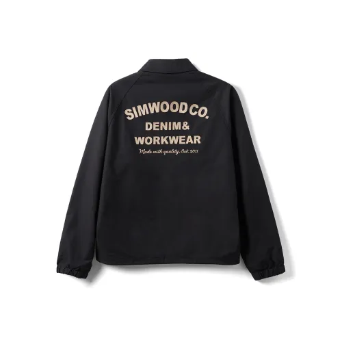 SIMWOOD Черные Мужские Куртки