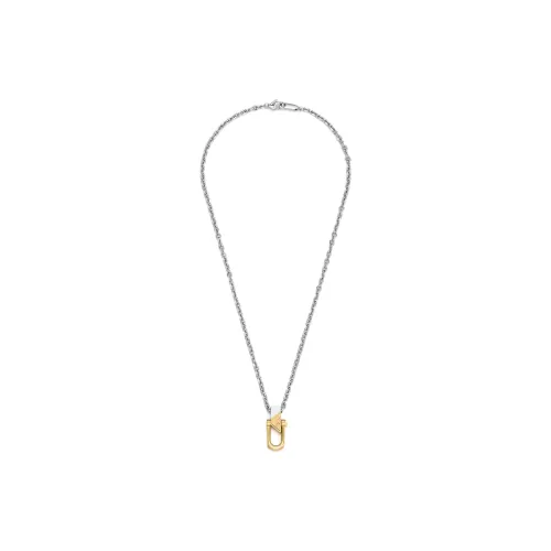 EMPORIO ARMANI Ожерелья из нержавеющей стали мужские двухтонные