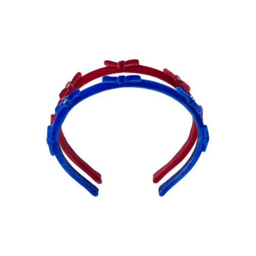 GUCCI Вельвет Ободки для волос Детский Красный Синий