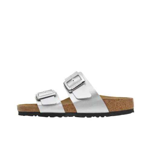 Биркенсток Сидней ЭВА Шлепанцы Женские Серебряные Стандартные Свободный крой