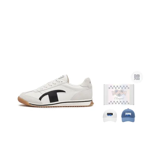 Champion Casual Low Top Молочный Белый/Черный Мужской