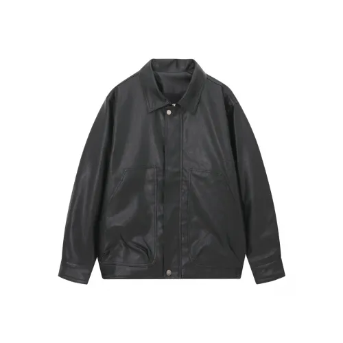 MAISON VINSON Кожа Куртка Унисекс