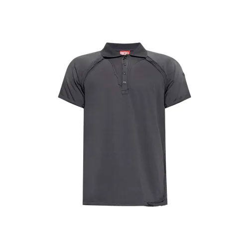 DIESEL Серый Мужская Поло