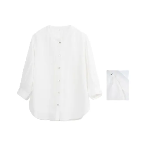 ZIMO Белые Женские Рубашки